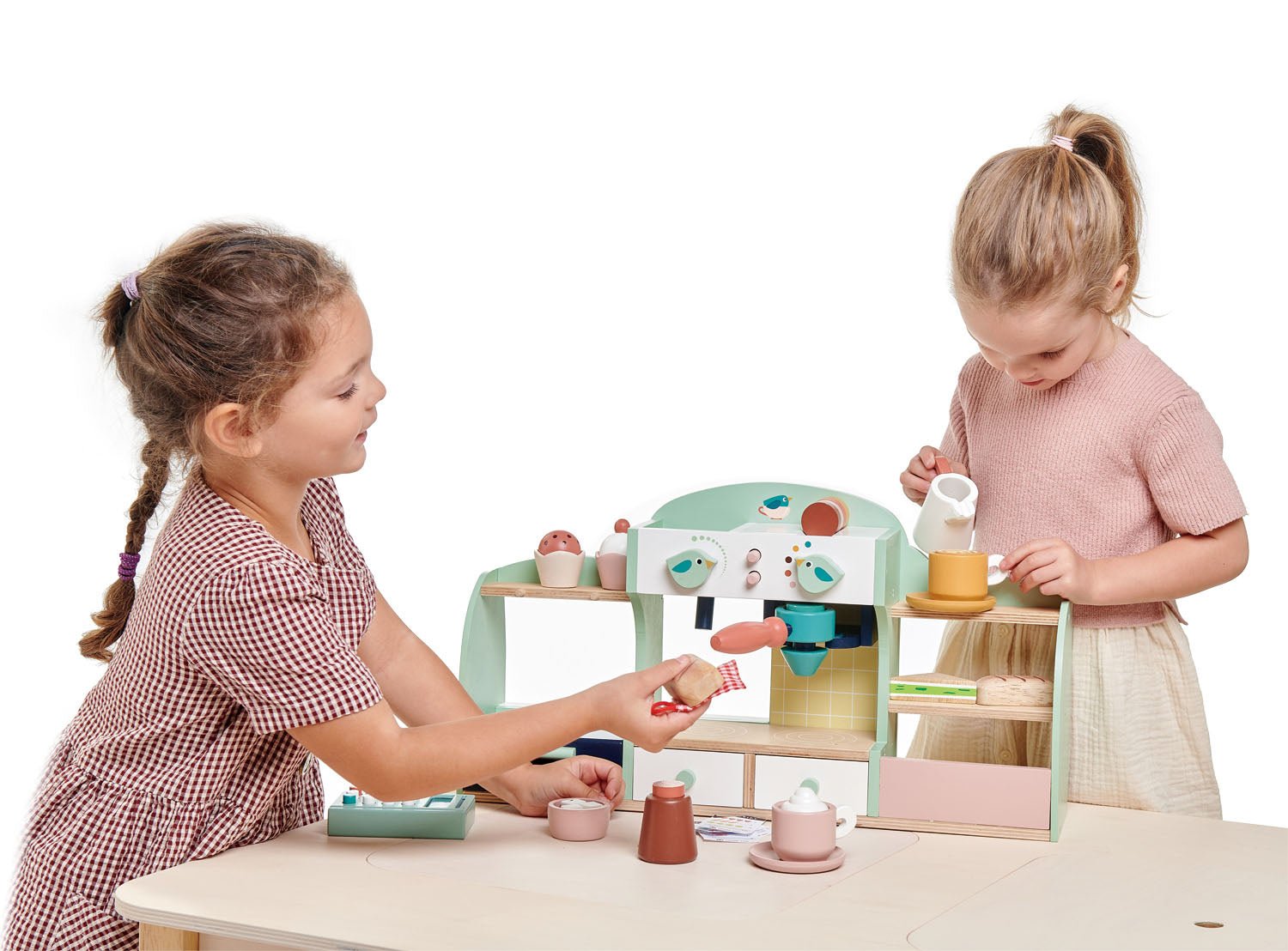 Buy Bird's Nest Cafe | Wooden coffee maker for kids by Learning Bugs UK