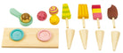 Buy Ice Cream Cart | Wooden toy food for kids by Learning Bugs UK
