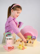 Buy Sweetie Pic'n'Mix Shop | Wooden market stall for kids by Learning Bugs UK