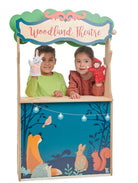 Buy Woodland Stores and Theatre | Wooden shop stall for kids by Learning Bugs UK
