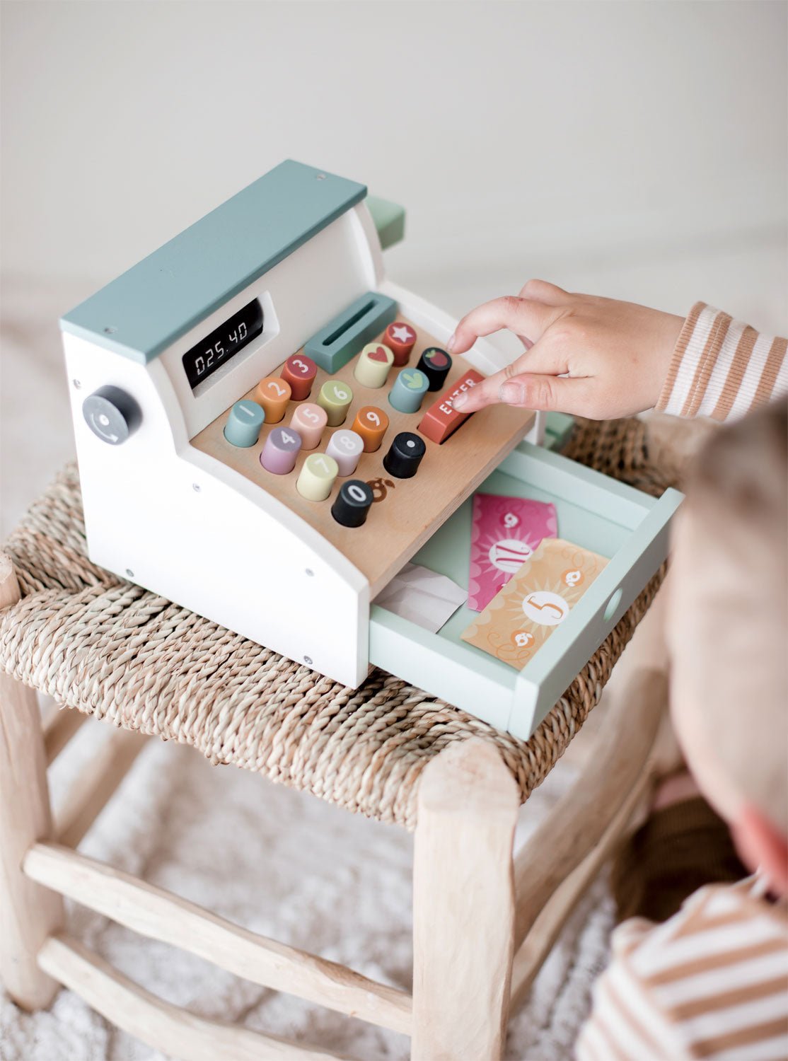 Buy General Stores Till | Wooden till for kids by Learning Bugs UK