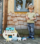 Buy Noah's Wooden Ark | Wooden Noahs Ark for kids by Learning Bugs UK