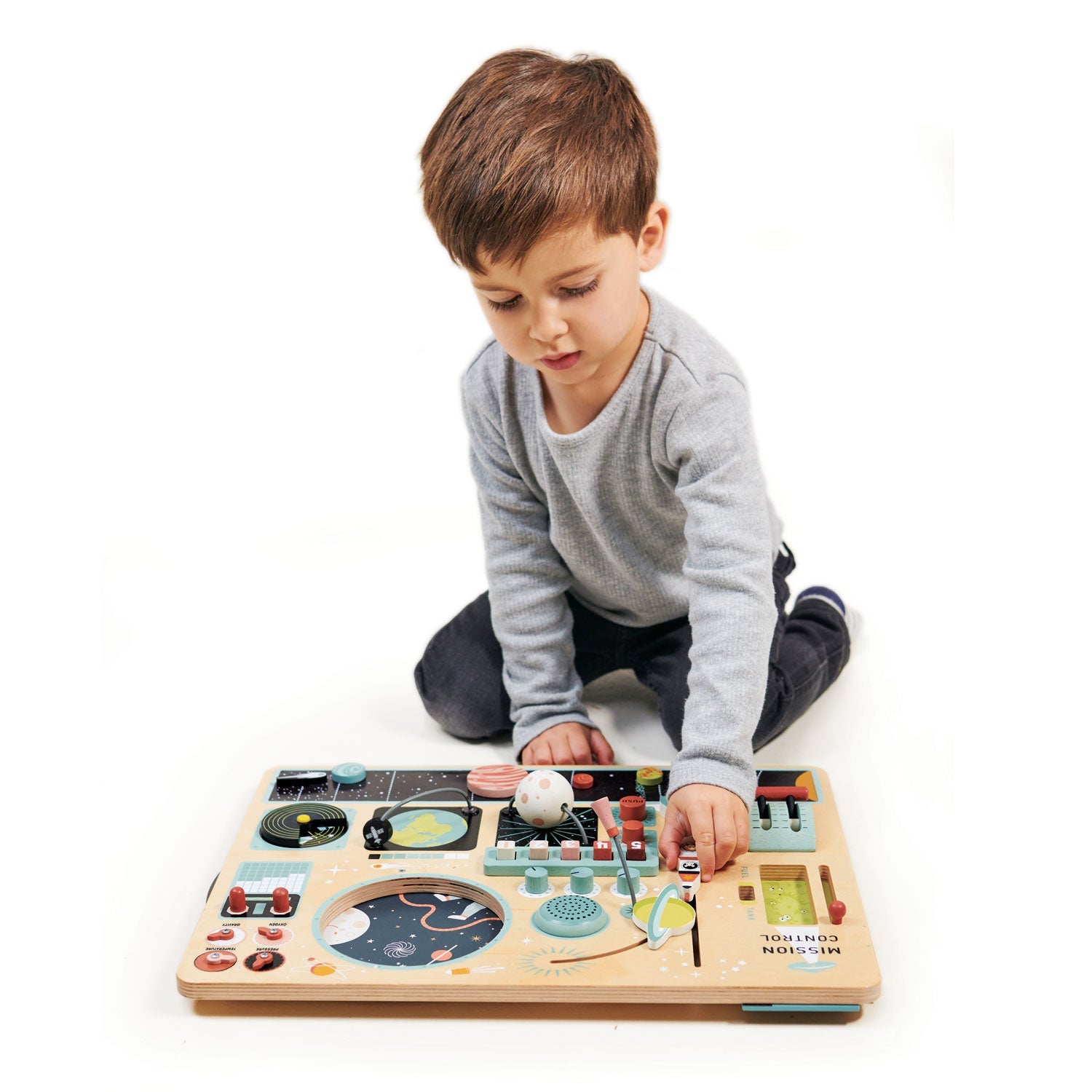 Buy Space Station Busy Board | Busy board for kids by Learning Bugs UK