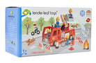 Buy Fire Engine | Wooden fire engine for kids by Learning Bugs UK