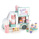 Buy Kitty's Milkshake Van | small world playset for kids by Learning Bugs UK