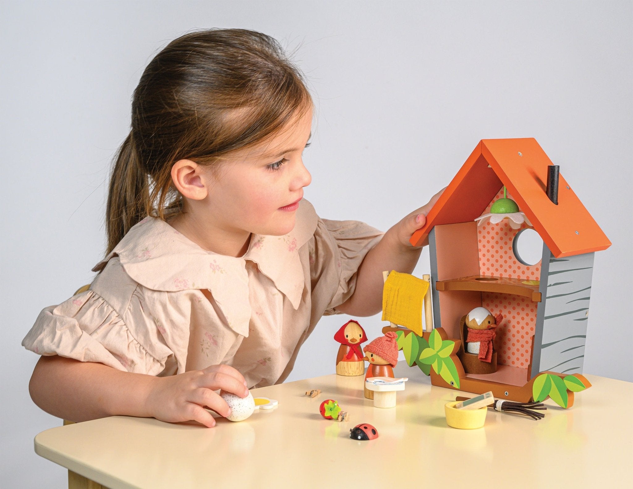 Buy Robin's Nest Box | small world playset for kids by Learning Bugs UK