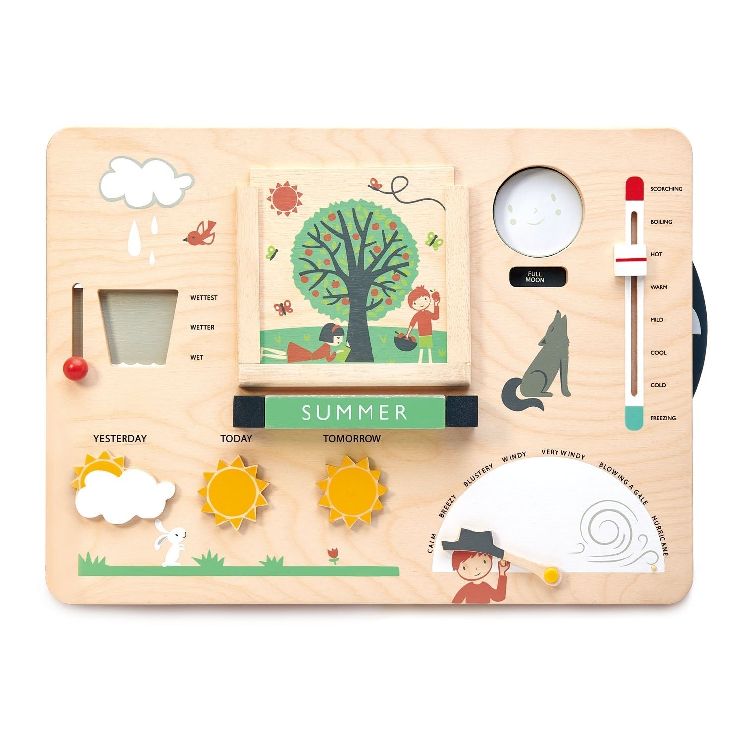 Buy Weather Watch Busy Board | Busy board for kids by Learning Bugs UK