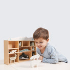 Polar Animals Shelf Set – Wooden animals shelf for children, available at Learning Bugs UK