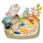 Buy Tender Leaf My Little Rock Pool | Wooden open ended play set for kids by Learning Bugs UK