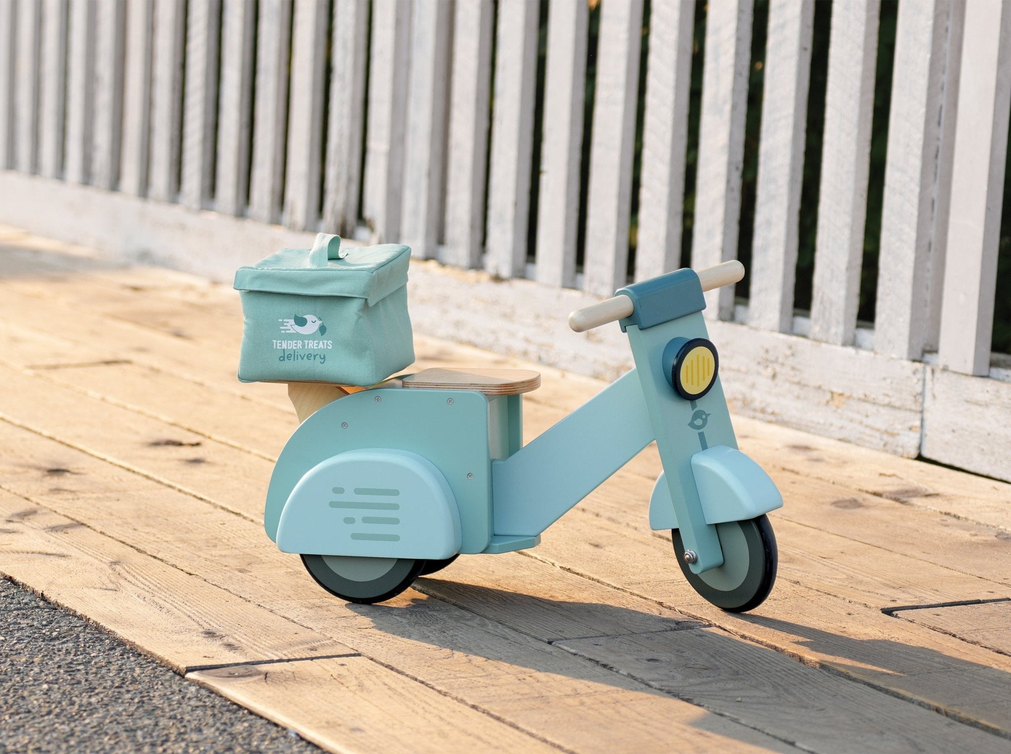 Buy Delivery Scooter | Sit + Ride On for kids by Learning Bugs UK