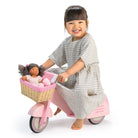 Buy Scooter With Basket | Sit + Ride On for kids by Learning Bugs UK