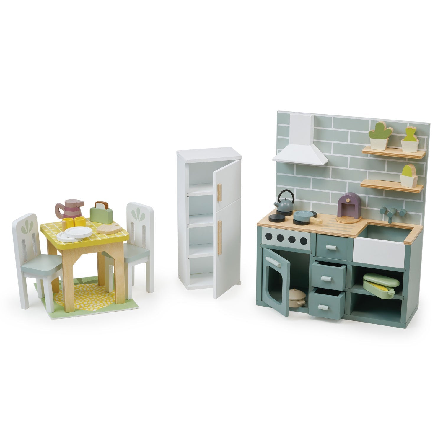 Buy Mulberry Mansion | Wooden dolls house for kids by Learning Bugs UK