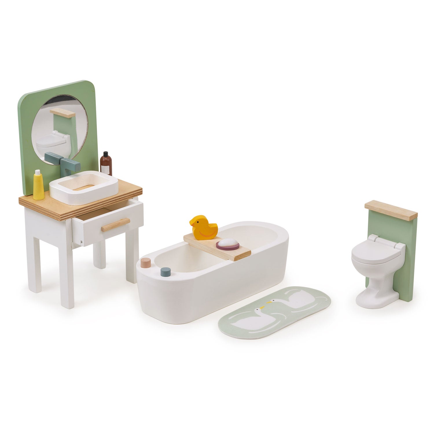 Buy Mulberry Mansion | Wooden dolls house for kids by Learning Bugs UK