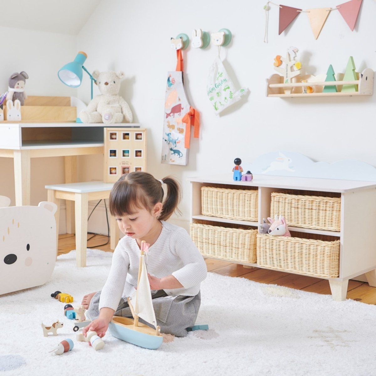 Bunny Storage Unit – for children, available at Learning Bugs UK