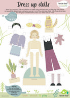 Fearne Wooden Doll – Wooden dolls house doll for children, available at Learning Bugs UK