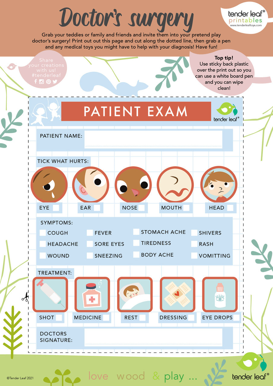 Tender Leaf Doctor's Bag Set