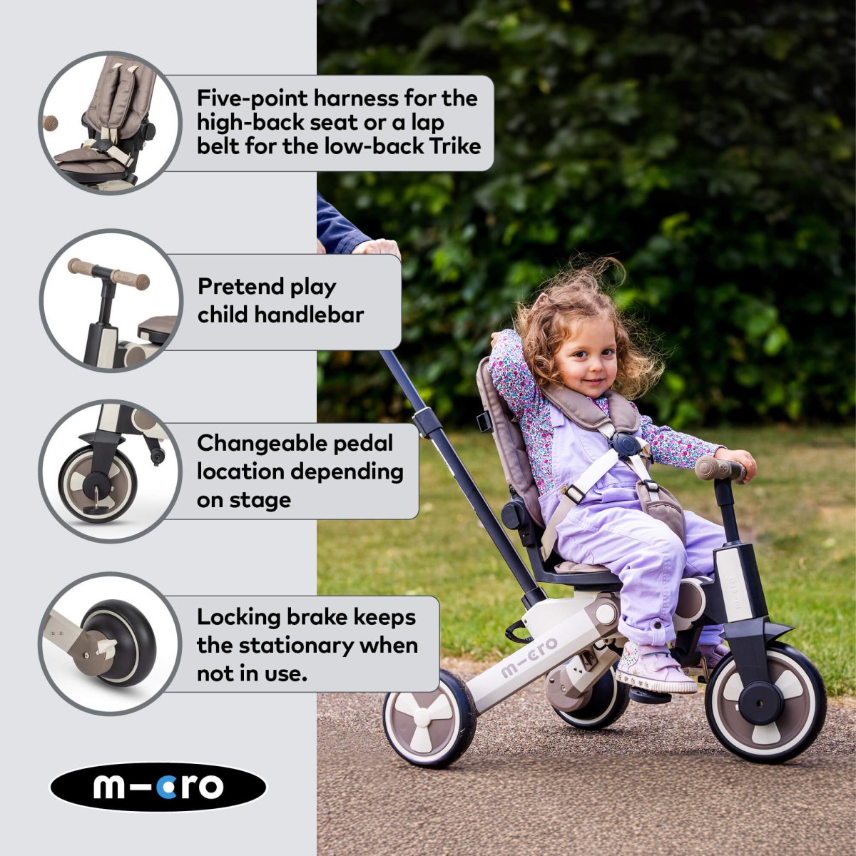Micro FlexiTrike 7-in-1 – for children, available at Learning Bugs UK