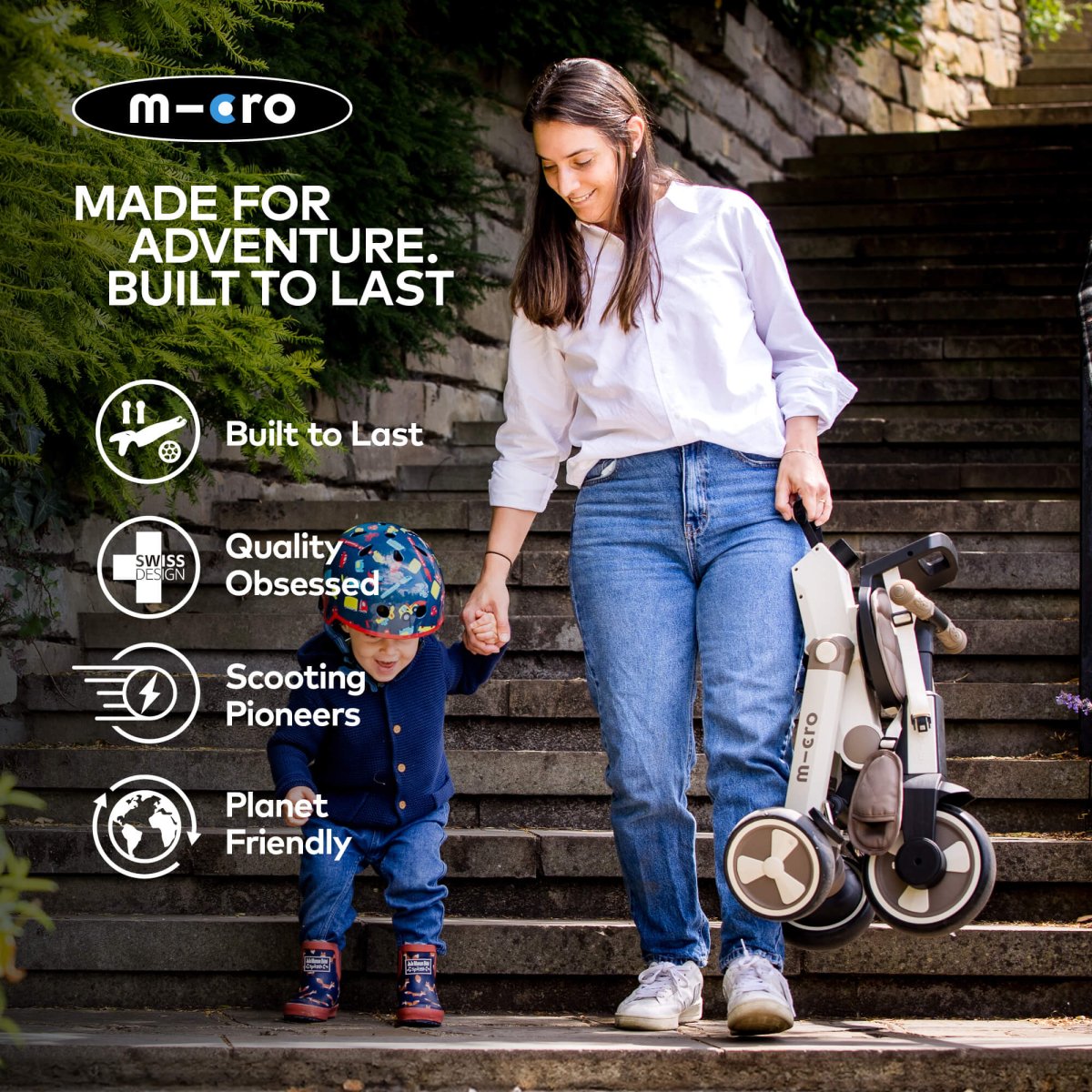 Micro FlexiTrike 7-in-1 – for children, available at Learning Bugs UK