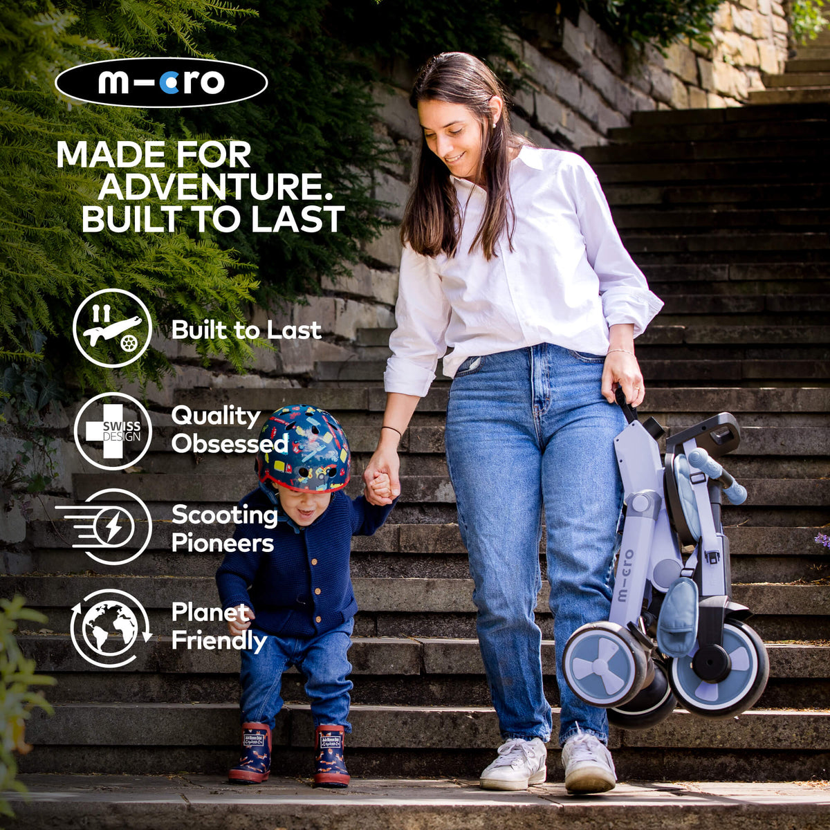 Micro Scooters Micro Flexi Trike – Trikes for children, available at Learning Bugs UK