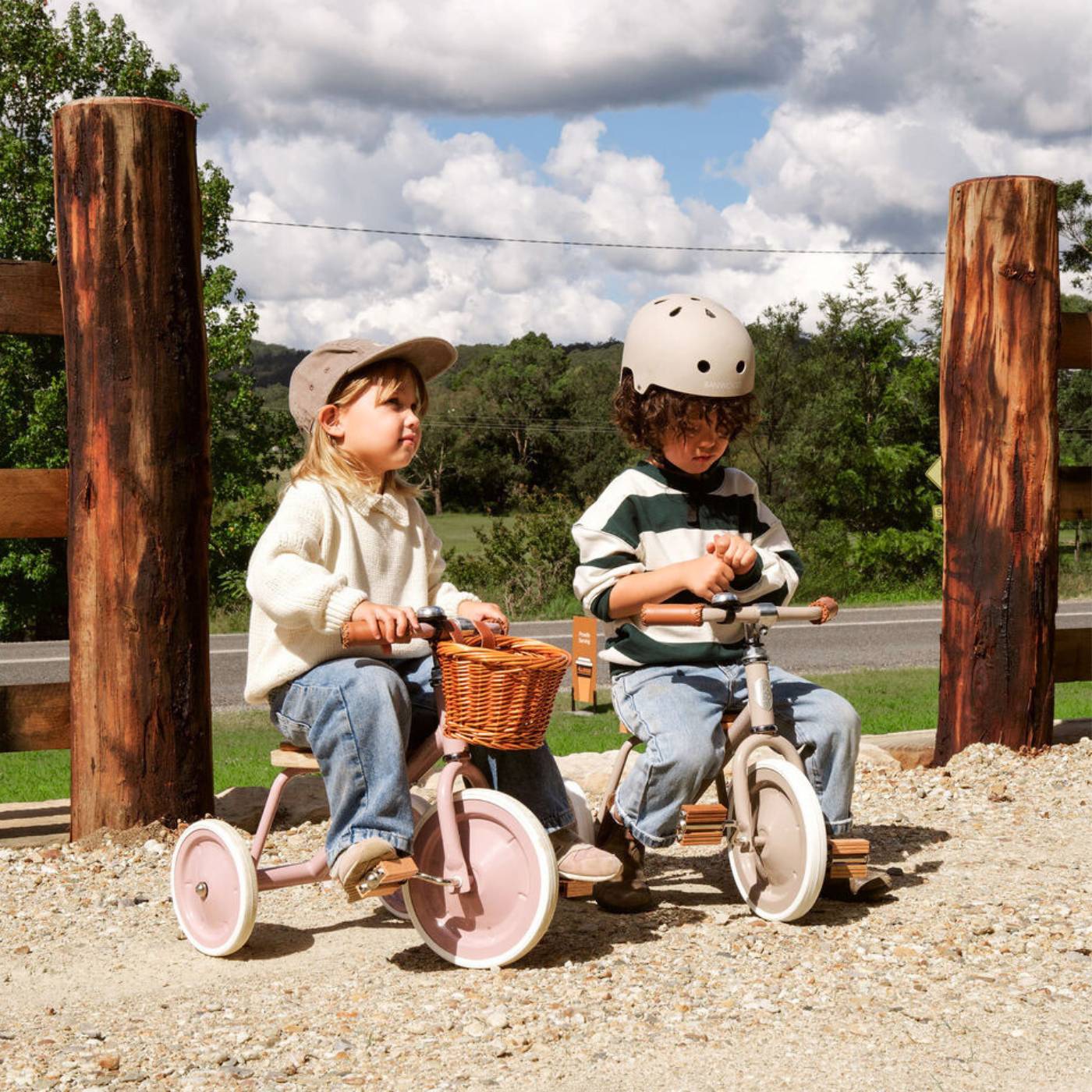 Banwood Trike – Classic Toddler Tricycle (Beige)
