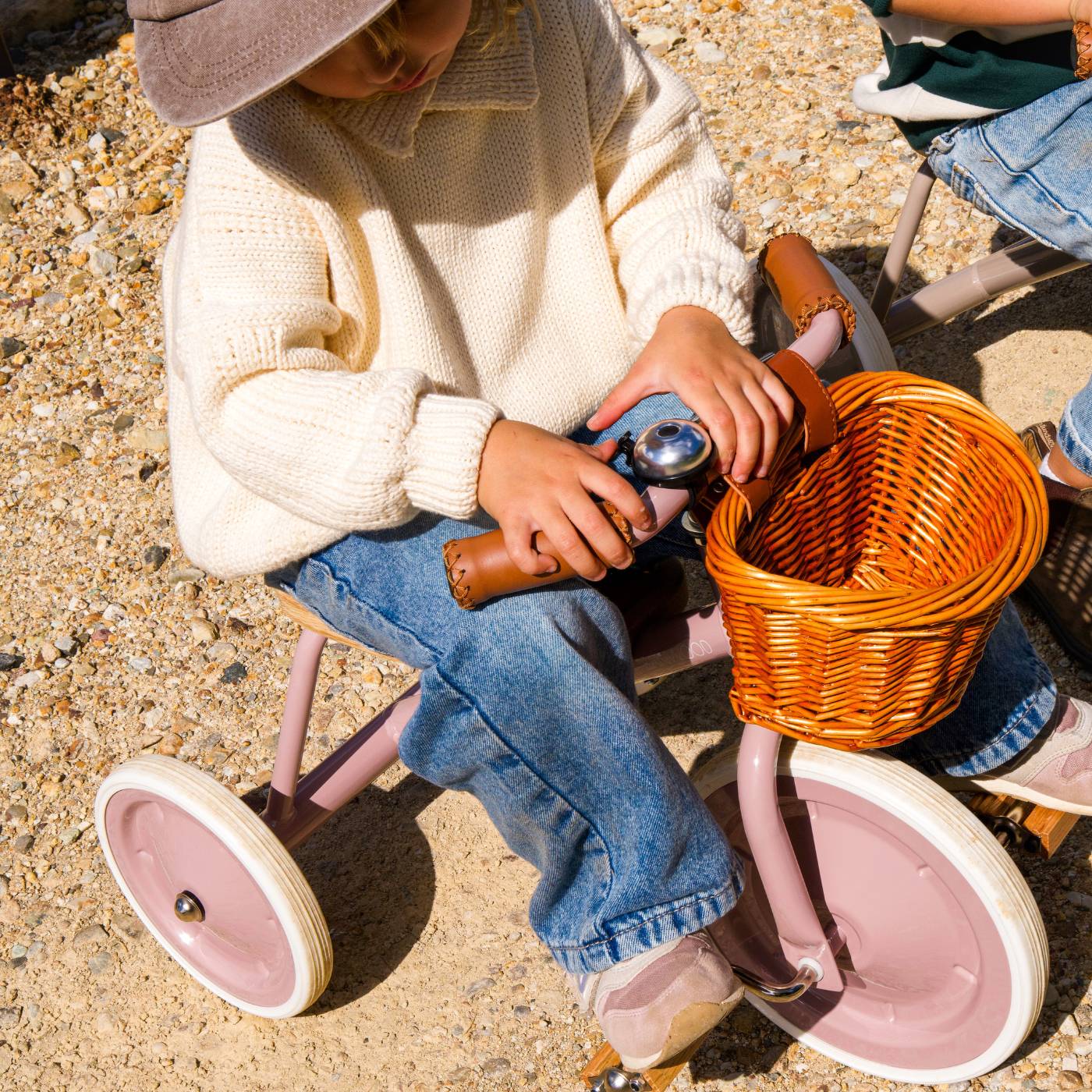 Banwood Trike – Classic Toddler Tricycle (Dusty Pink)