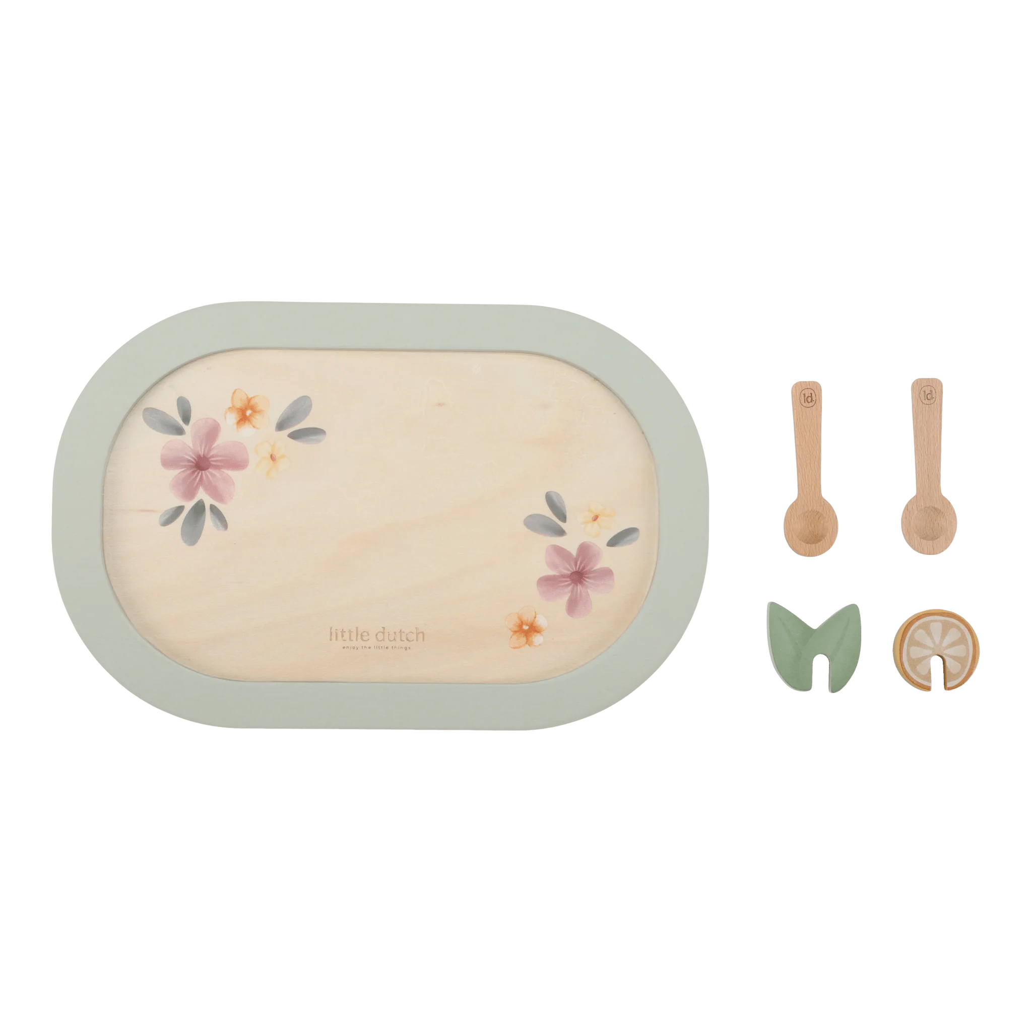 Buy Little Dutch Wooden Tea Set | for kids by Learning Bugs UK