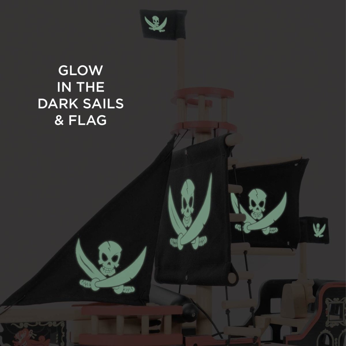 Barbarossa Pirate Ship & Characters – Pretend Play, toy for children, available at Learning Bugs UK