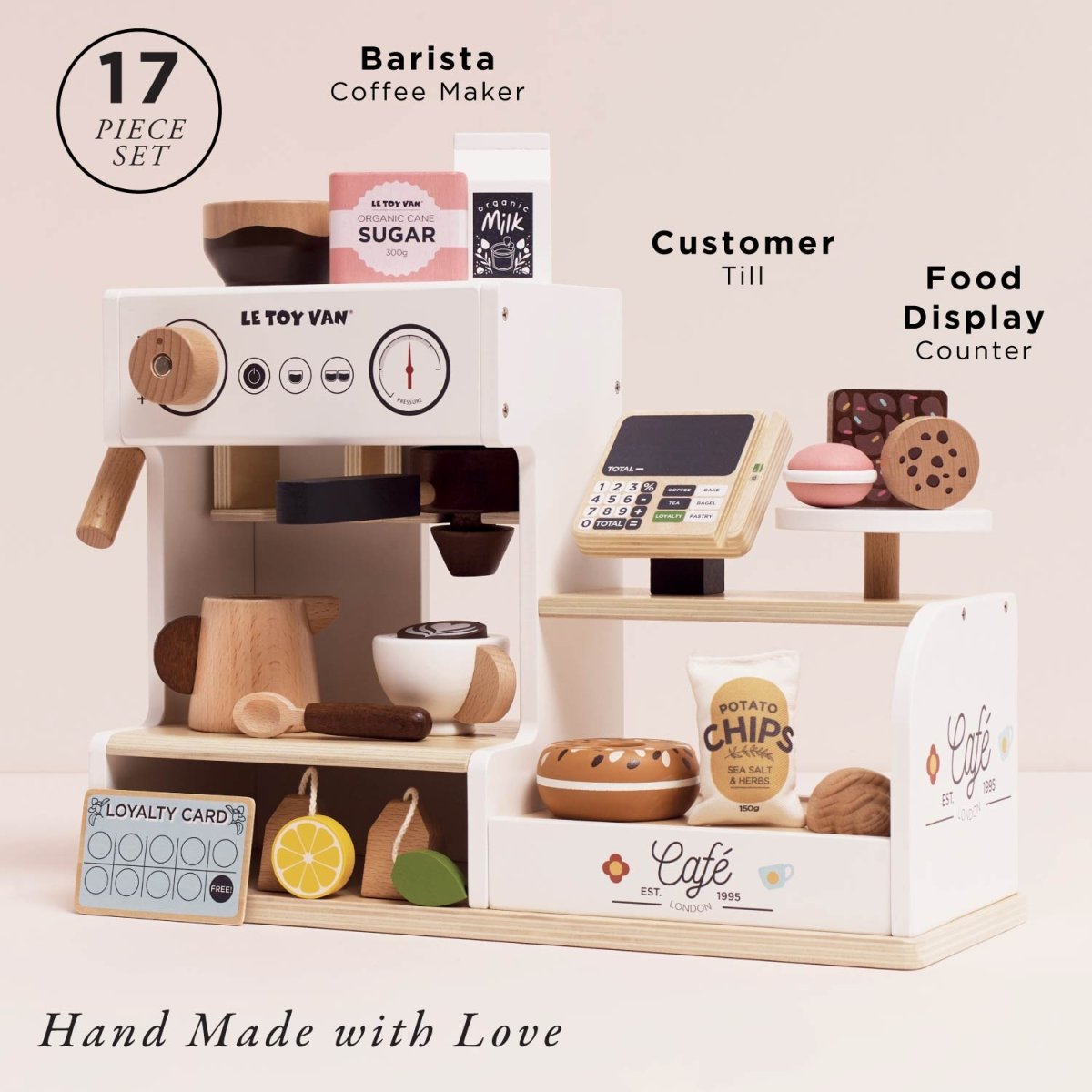 Barista Café Shop – Pretend Play for children, available at Learning Bugs UK
