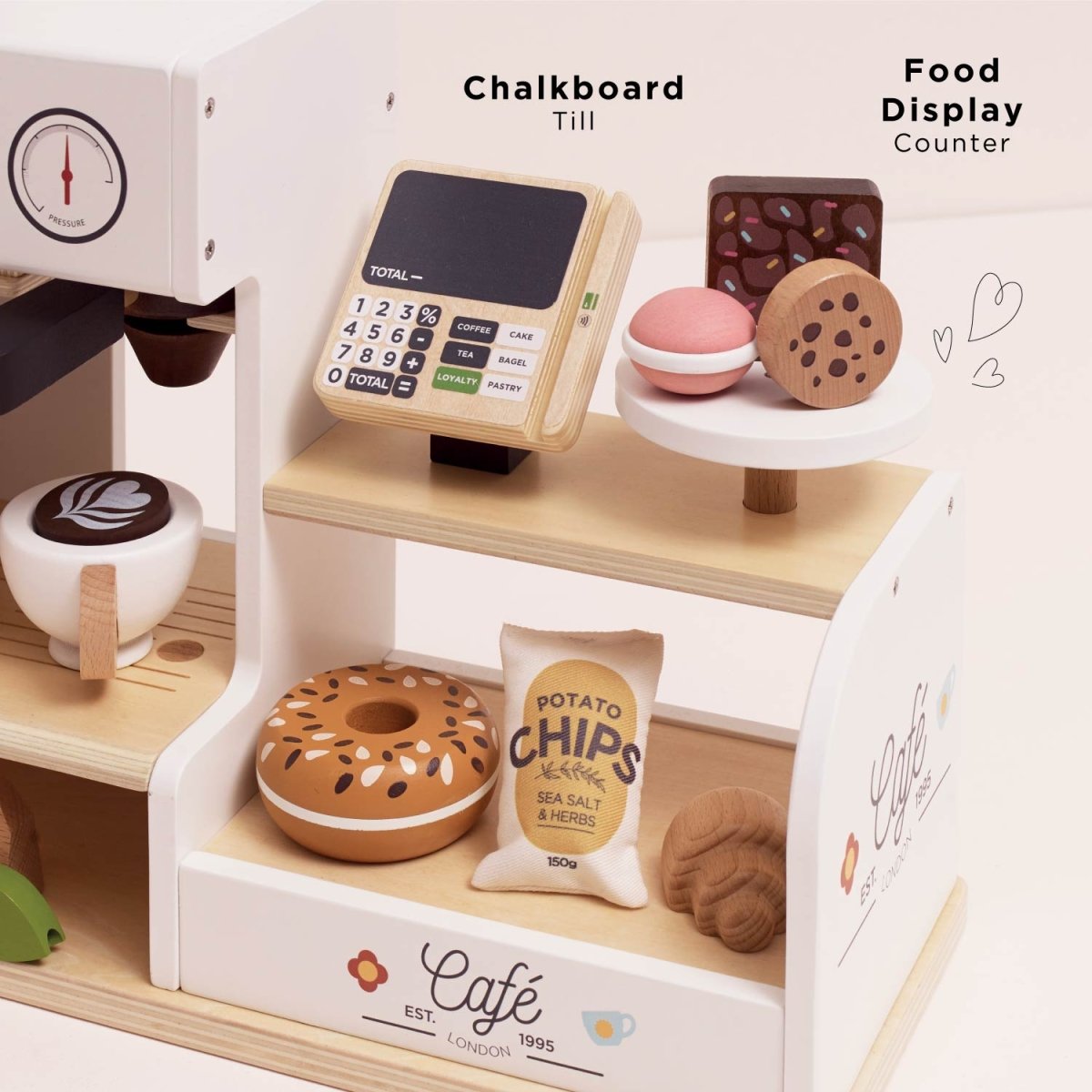 Barista Café Shop – Pretend Play for children, available at Learning Bugs UK