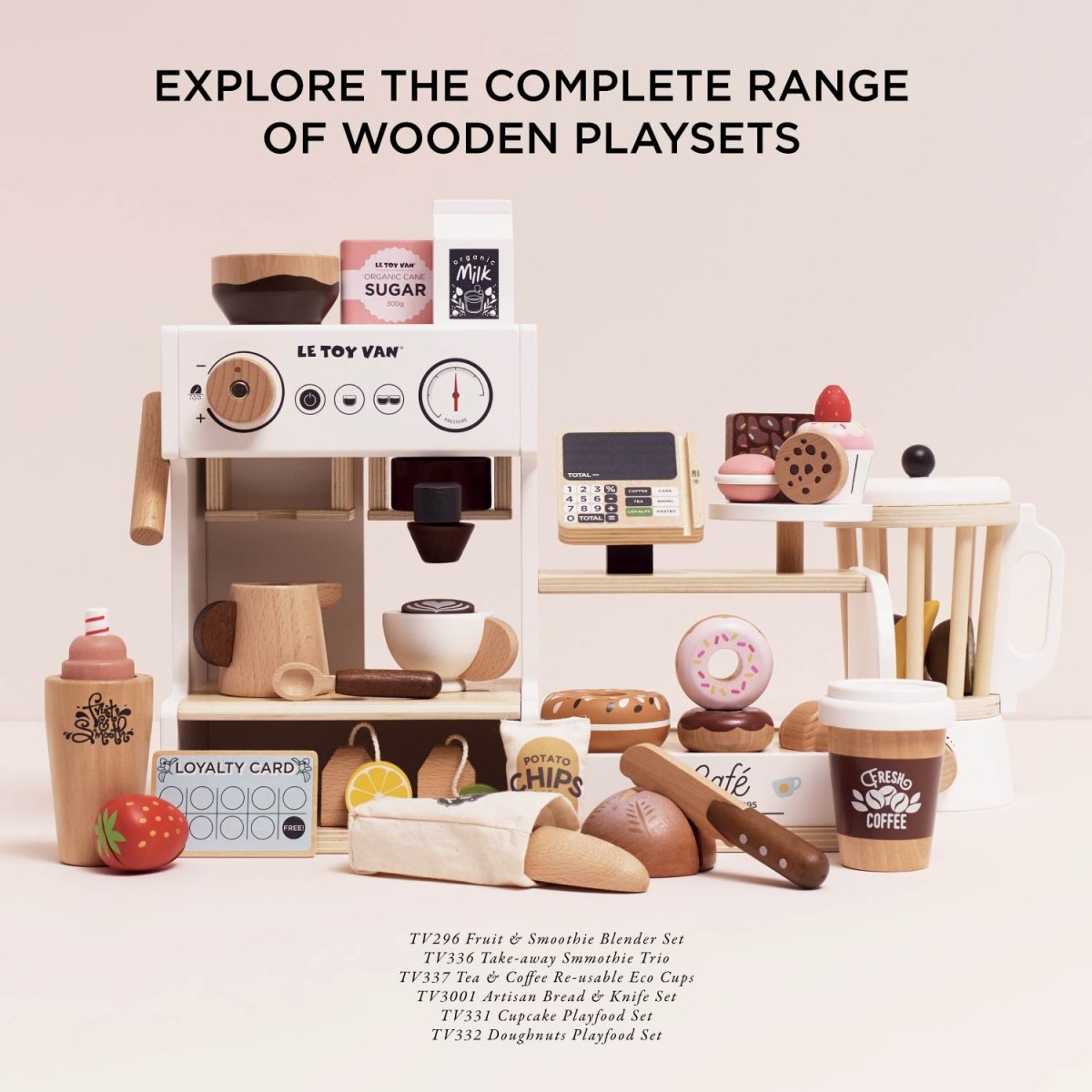 Barista Café Shop – Pretend Play for children, available at Learning Bugs UK