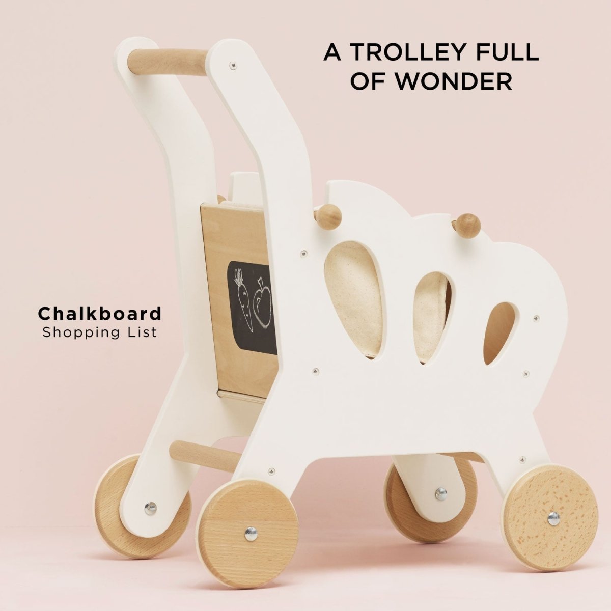 Shopping Grocery Trolley & Bag – Pretend Shopping & Grocery for children, available at Learning Bugs UK