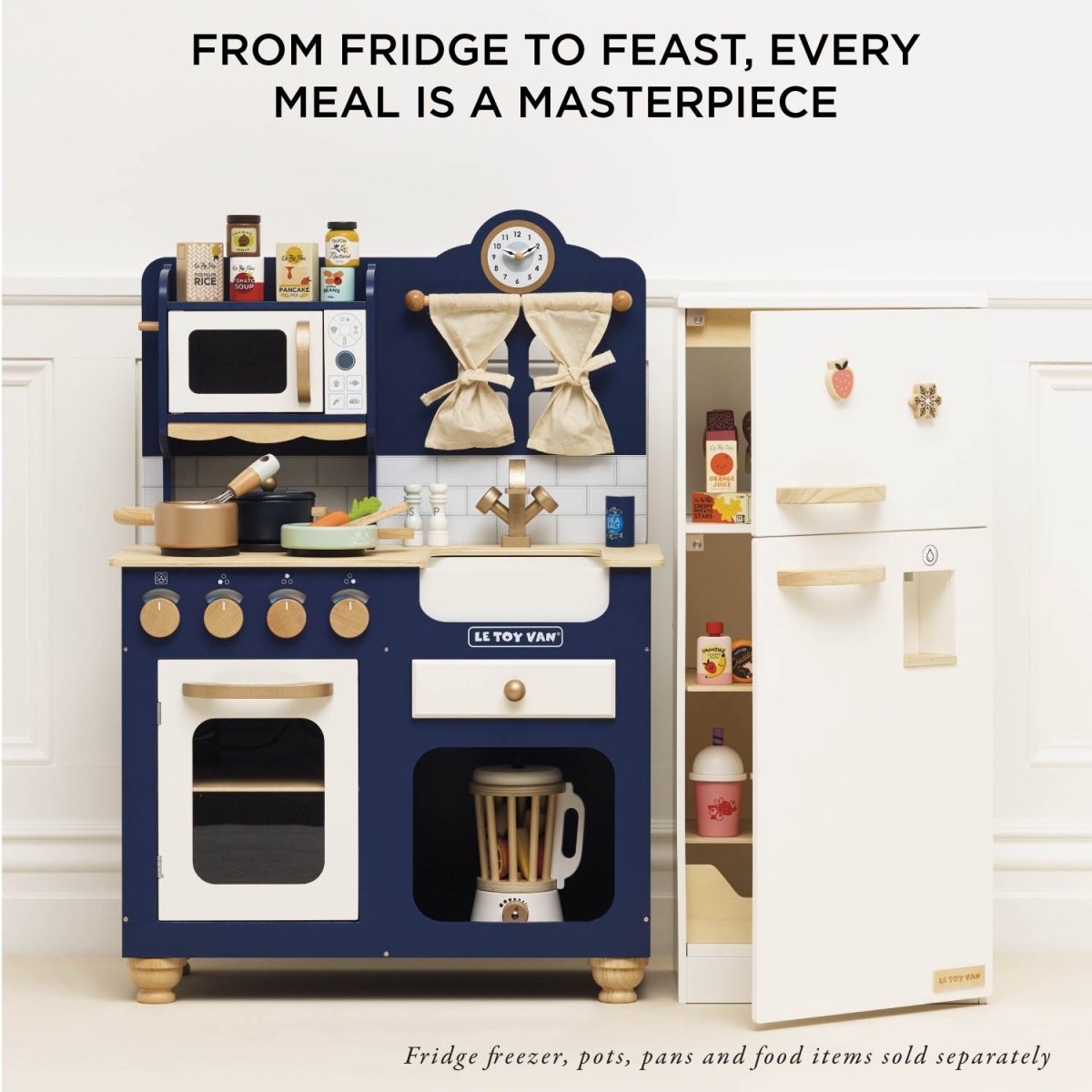 Oxford Wooden Play Kitchen – Toy Kitchens & Play Food for children, available at Learning Bugs UK