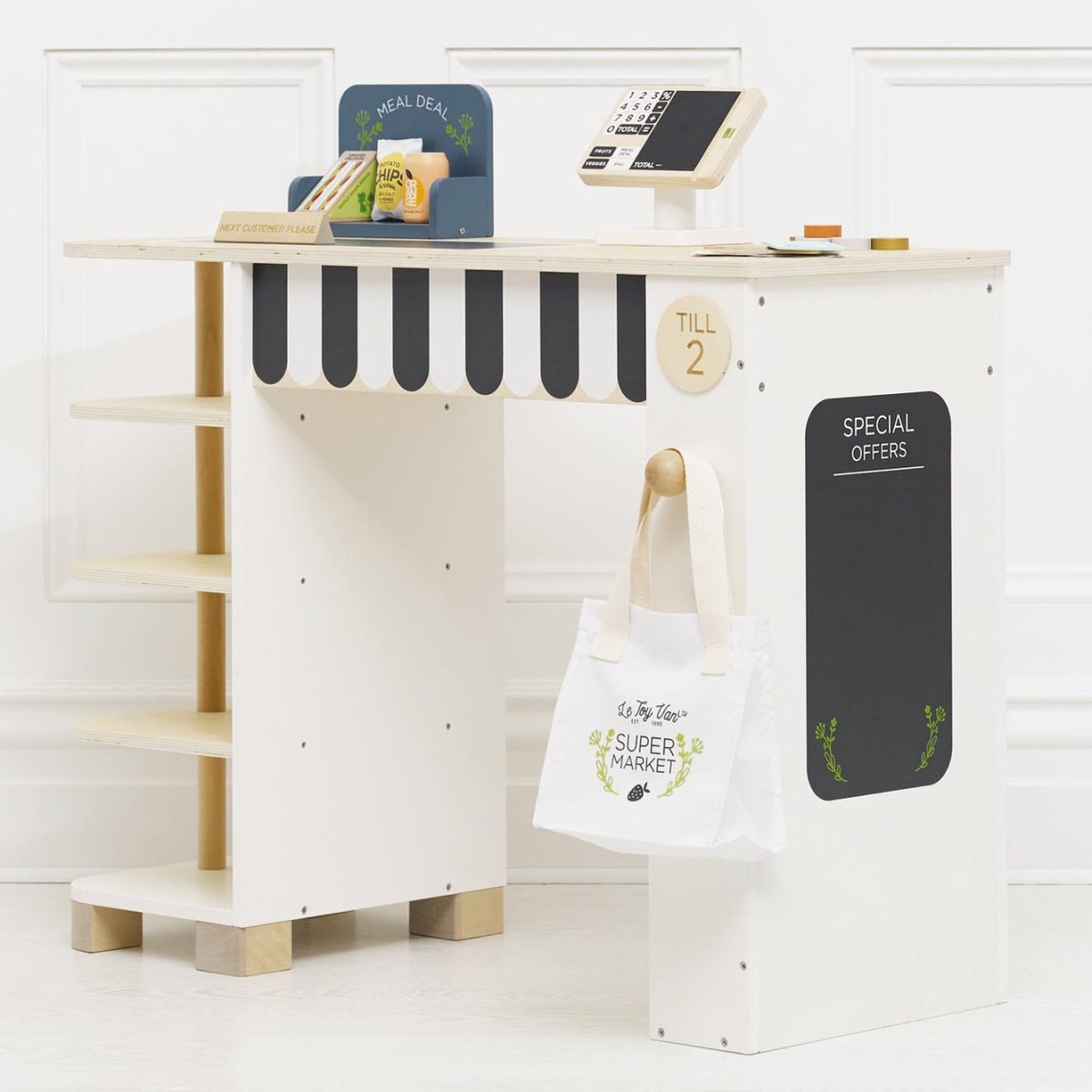 Supermarket Till Checkout & Accessories – Educational Toys for children, available at Learning Bugs UK