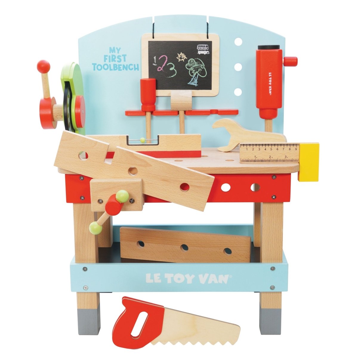 Wooden Tool Bench – Toy Tools for children, available at Learning Bugs UK