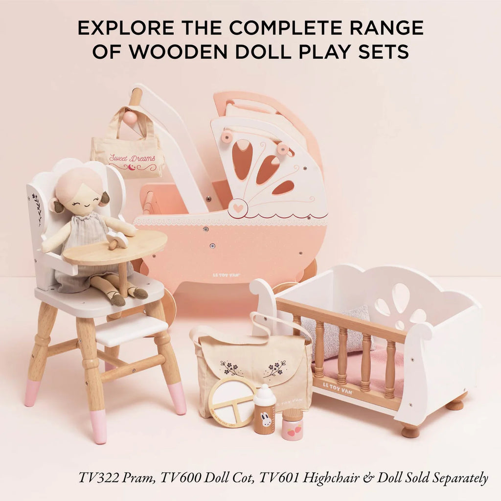 Le Toy Van Doll's Nursing Kit – for children, available at Learning Bugs UK