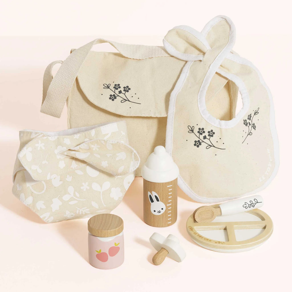 Le Toy Van Doll's Nursing Kit – for children, available at Learning Bugs UK