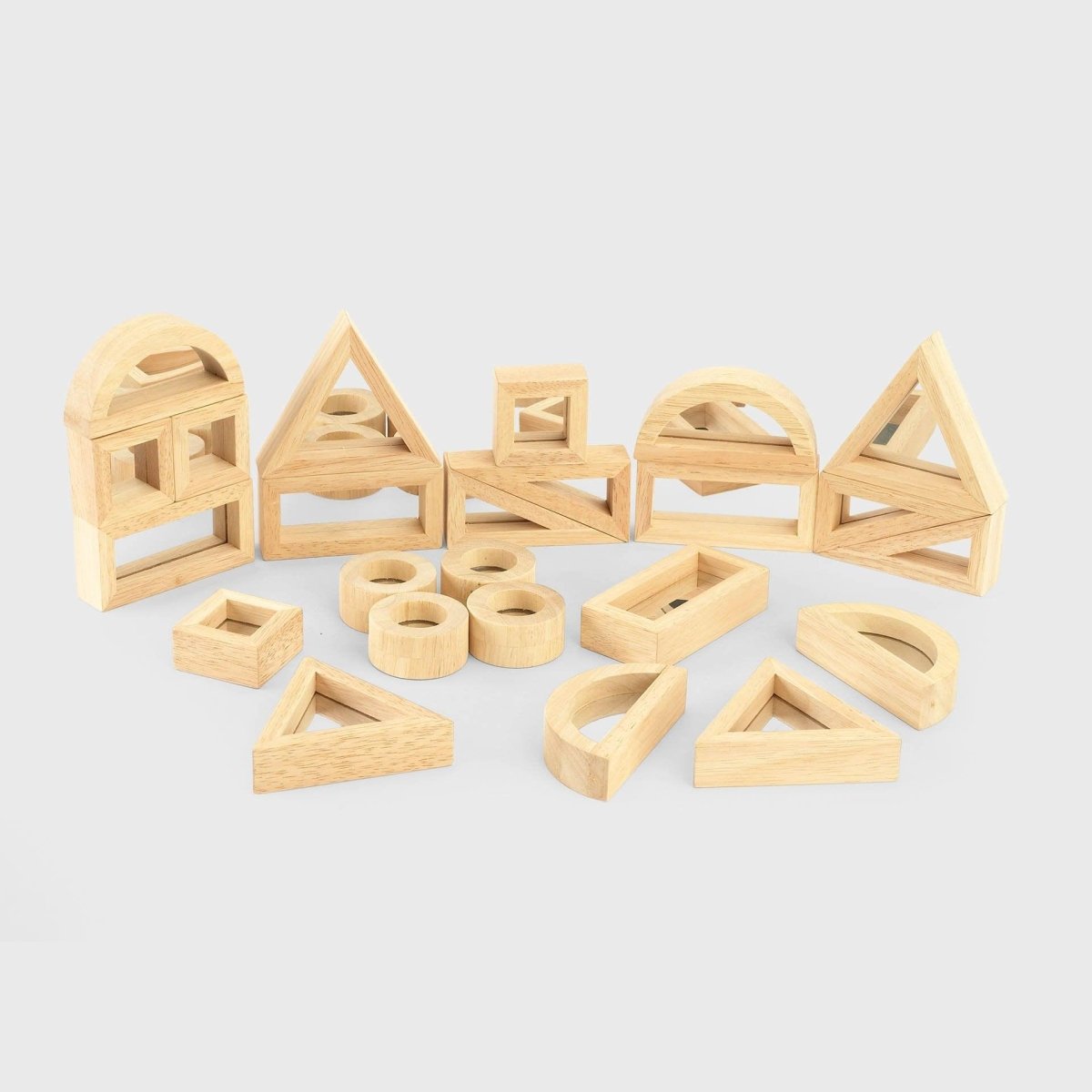 Mirror Blocks – Block Set - Mirror for children, available at Learning Bugs UK
