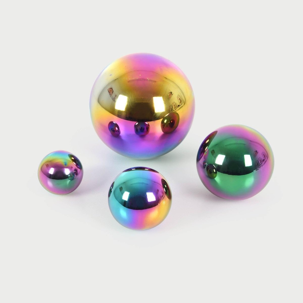 Sensory Steel Colour Burst Balls – Sensory Reflective - Balls for children, available at Learning Bugs UK