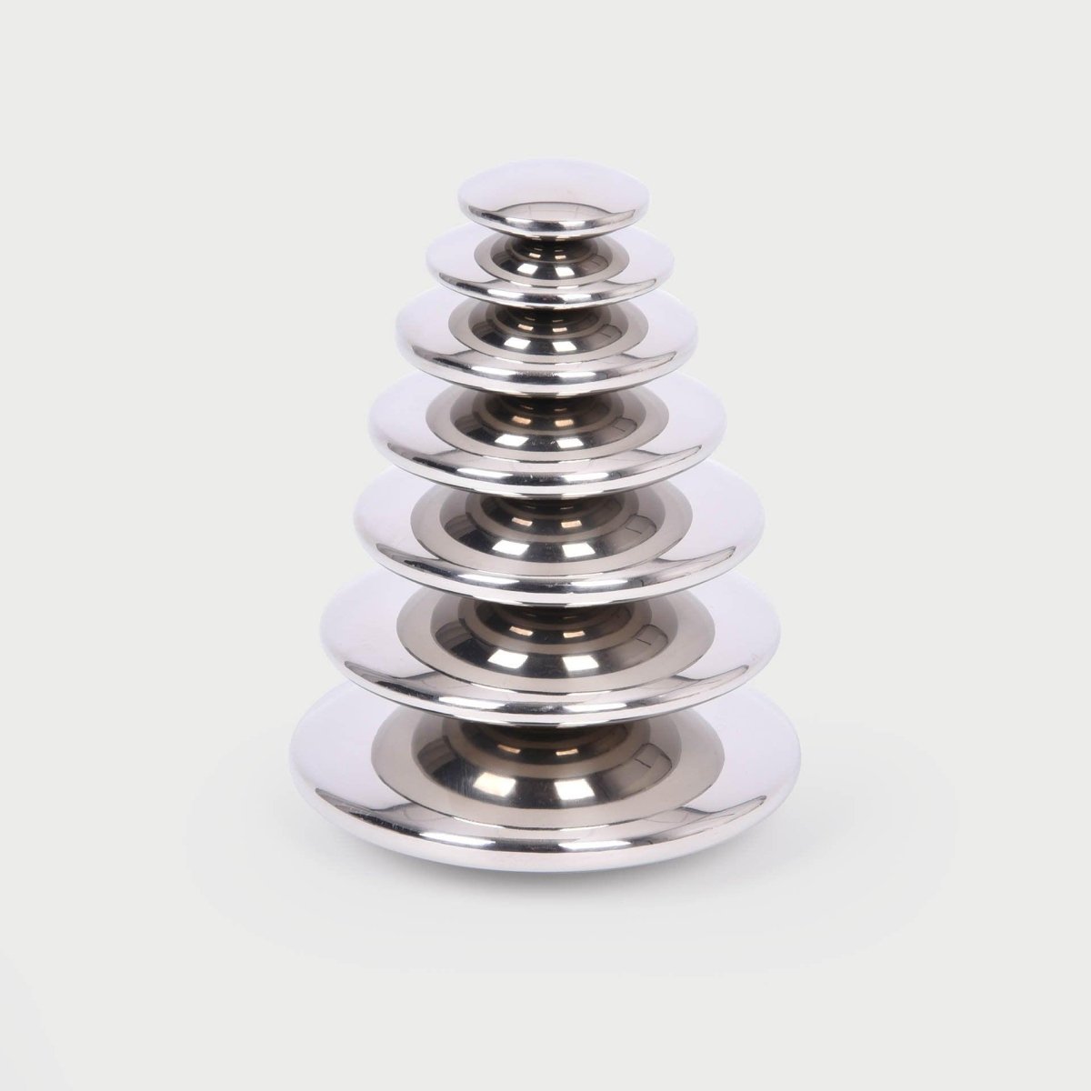 Sensory Steel Silver Buttons – Baby Toys & Activity Equipment for children, available at Learning Bugs UK