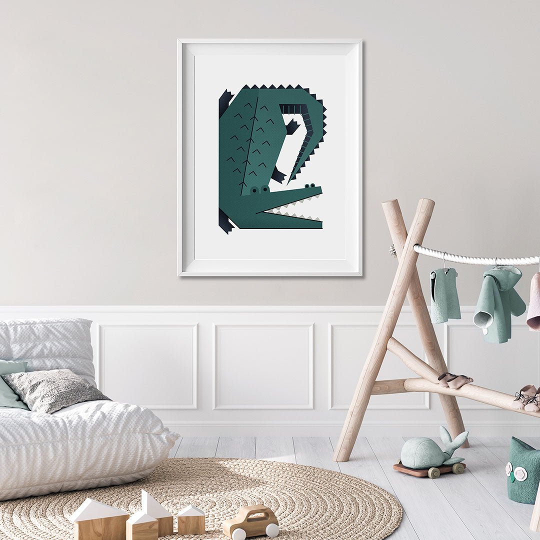 Minimal Safari Animals Nursery Prints Set of 3 – Print Sets for children, available at Learning Bugs UK