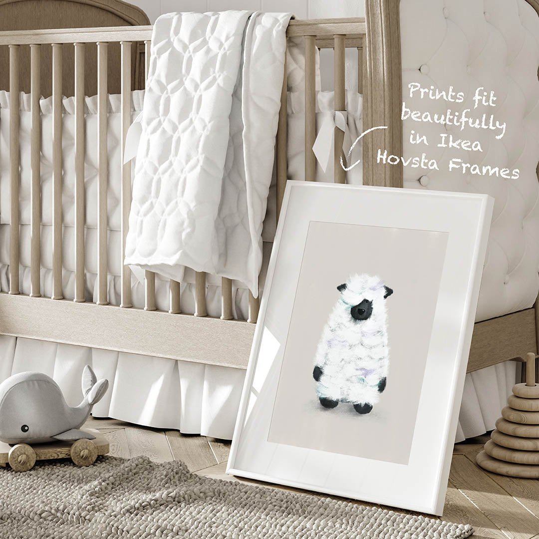 Farmyard Animals Nursery Prints Set of 3 – Print Sets for children, available at Learning Bugs UK