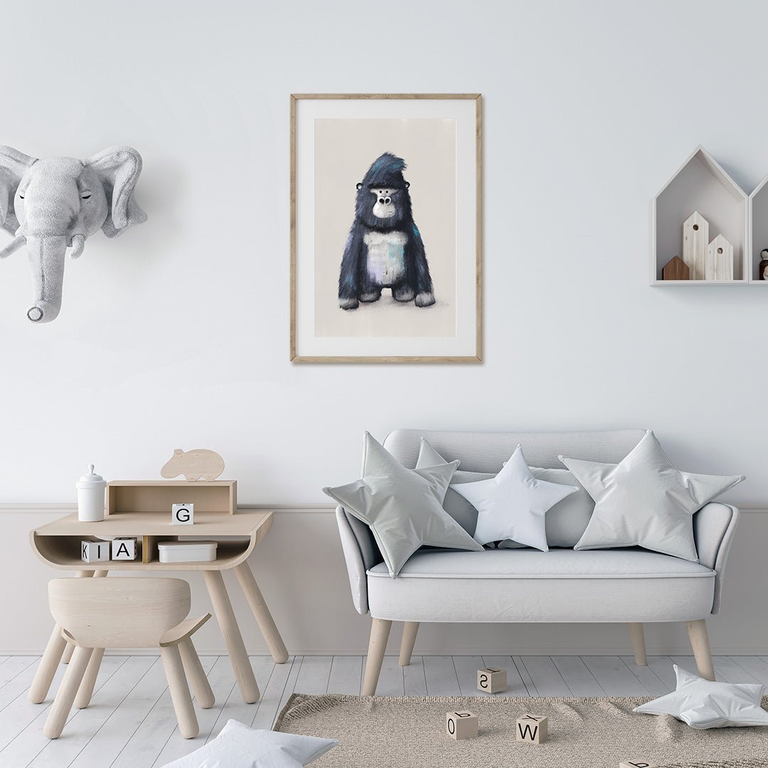 Neutral Jungle Safari Animal Nursery Prints Set of 3 – Print Sets for children, available at Learning Bugs UK