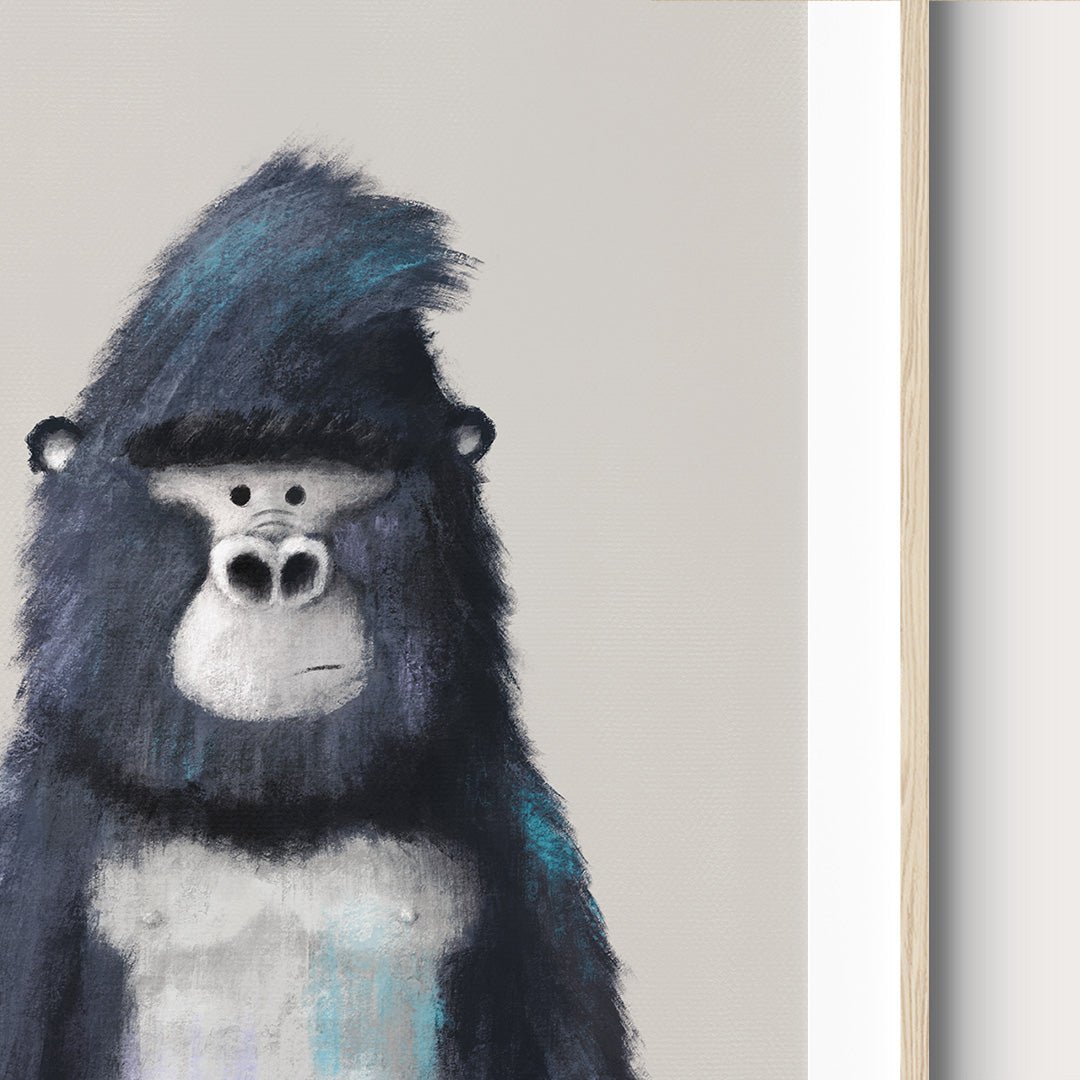 Neutral Jungle Safari Animal Nursery Prints Set of 3 – Print Sets for children, available at Learning Bugs UK
