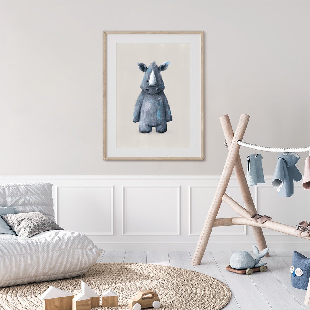Neutral Jungle Safari Animal Nursery Prints Set of 4 – Print Sets for children, available at Learning Bugs UK