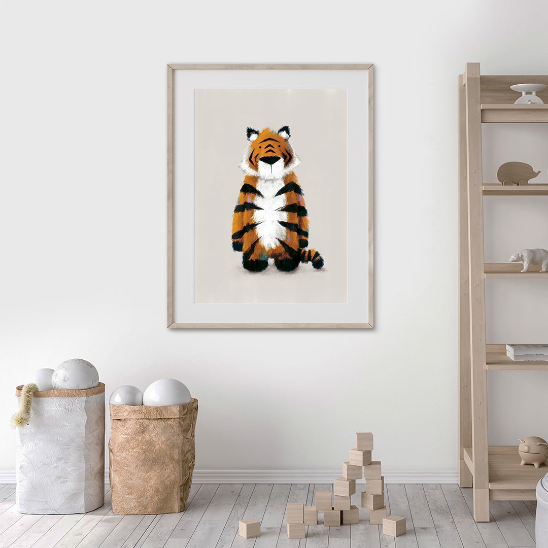 Neutral Jungle Safari Animal Nursery Prints Set of 3 – Print Sets for children, available at Learning Bugs UK