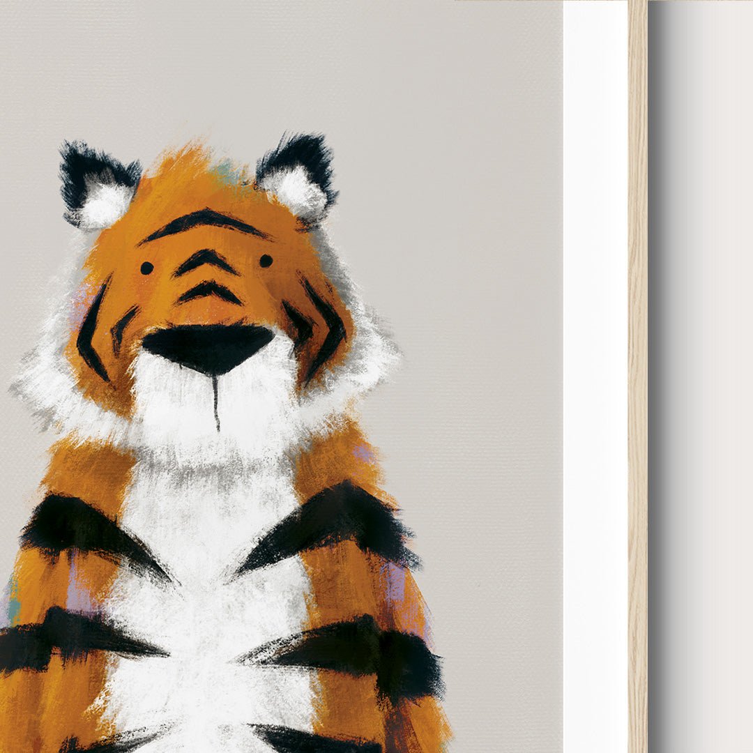 Neutral Jungle Safari Animal Nursery Prints Set of 3 – Print Sets for children, available at Learning Bugs UK