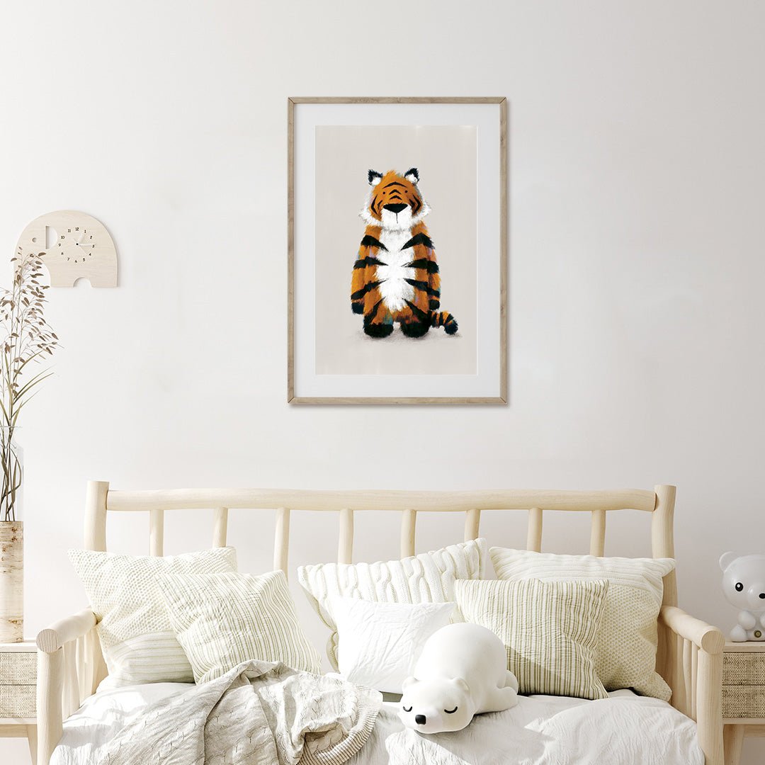 Neutral Jungle Safari Animal Nursery Prints Set of 4 – Print Sets for children, available at Learning Bugs UK