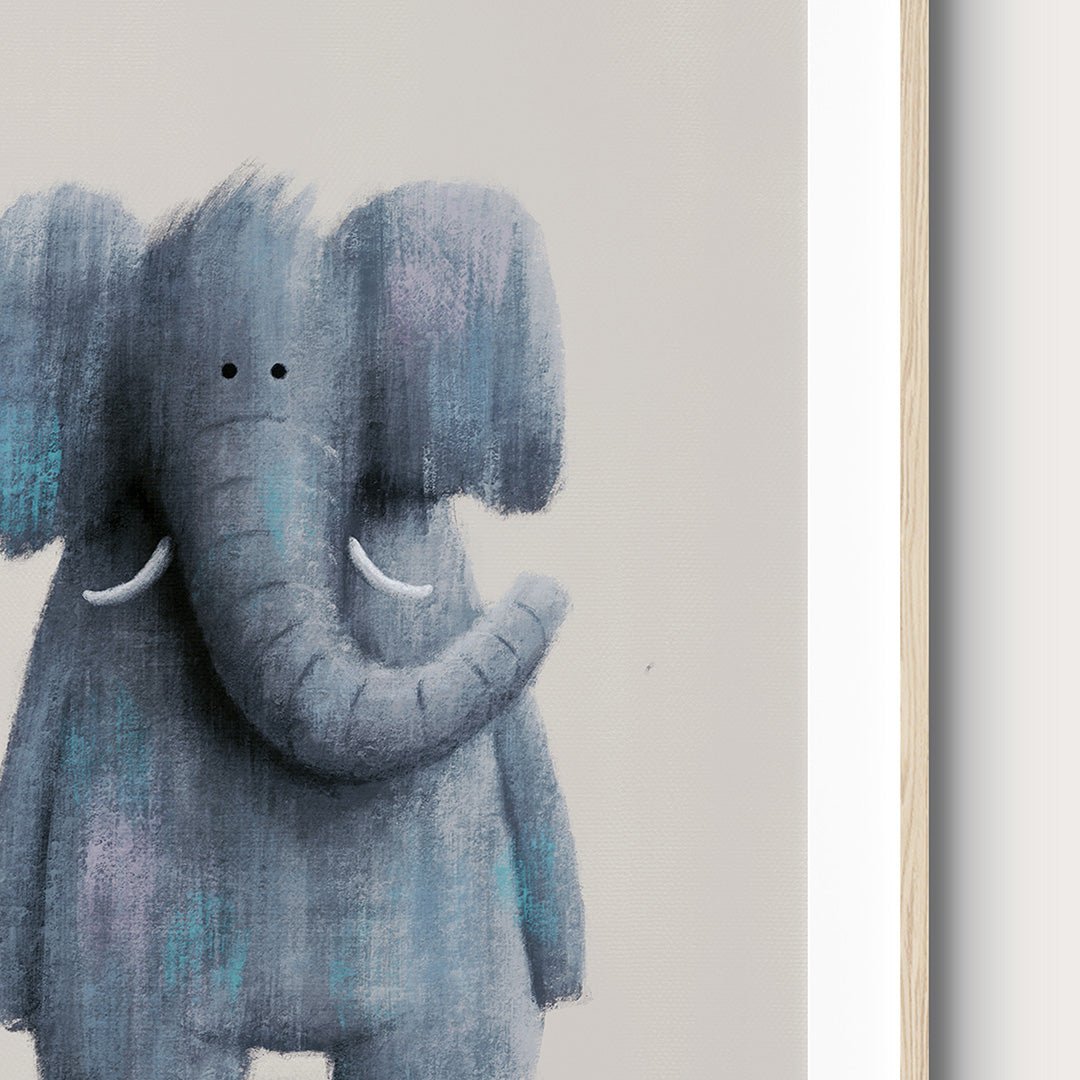 Neutral Safari Animals Nursery Prints Set of 4 – Print Sets for children, available at Learning Bugs UK