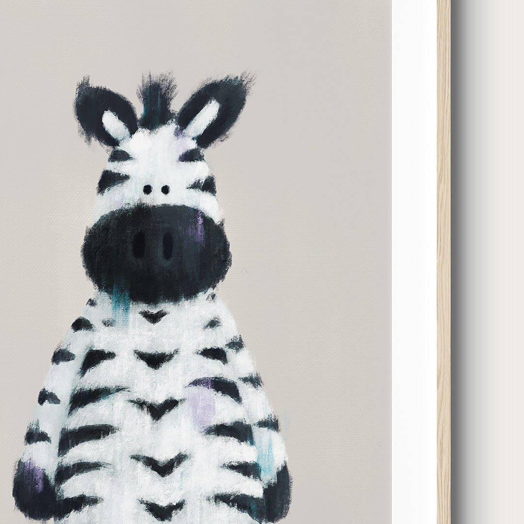 Neutral Safari Animals Nursery Prints Set of 4 – Print Sets for children, available at Learning Bugs UK