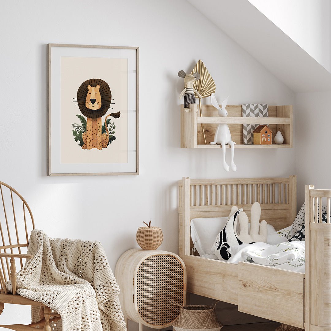 Scandi Safari Nursery Prints set of 3 – Print Sets for children, available at Learning Bugs UK